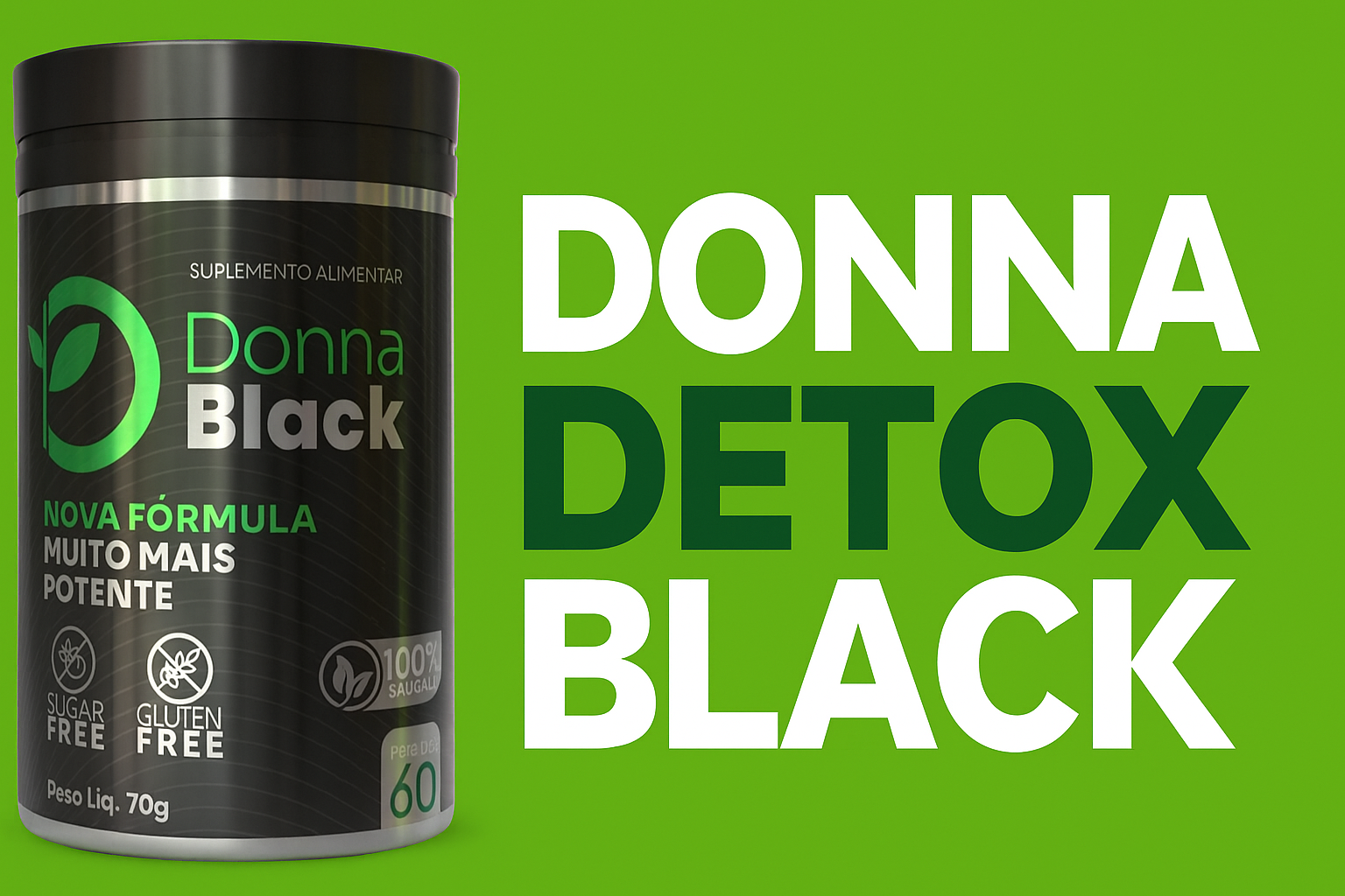 Donna Detox Black